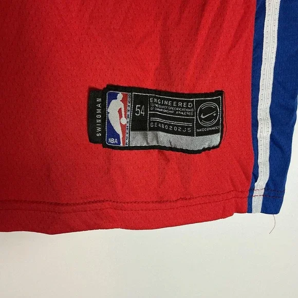 Philadelphia 76ers Ben Simmons #25 Nike Swingman NBA Jersey Mens‎ Red - Picture 3 of 5